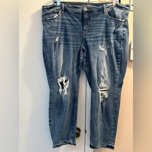 Torrid distressed jeans